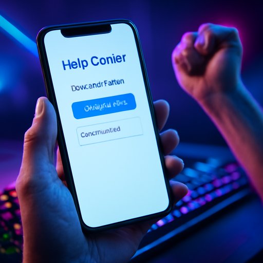 ba99 help center inbox open on mobile phone